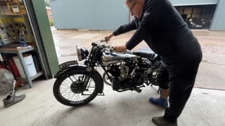 1930 Brough Superior 986cc SS100 Alpine Grand Sports Frame no. S. 1015 Tank no. 2099 Engine no. JTO/W 84303/CS Gearbox no. 169940 image 4