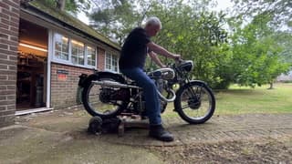 The Richard Johns Collection, 1933 AJS 474cc 33-7 Camshaft Trophy Competition Model Frame no. 7/573 Engine no. 33/7 522 image 4