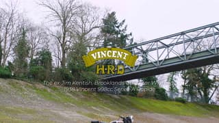 The ex-Jim Kentish; Brooklands Gold Star-winning, 1937 Vincent-HRD 998cc Rapide Series-A Frame no. DV1522 Rear frame no. DV1522 Engine no. V1021 image 4