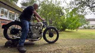 The Richard Johns Collection, AJS 780cc V-twin OHC World Speed Record Attempt Replica Frame no. 154389 Engine no. R14/154389 (see text) image 4
