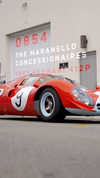 1967 Ferrari 412P Berlinetta Chassis no. 0854 Engine no. 0854 image 4