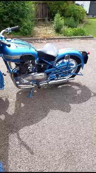 1951 Triumph 650cc 6T Thunderbird Frame no. 16738 NA Engine no. 6T 16738 NA image 4