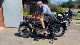 1937 Vincent-HRD 998cc Series-A Rapide Frame no. DV1453 Rear frame no. DV1453 Engine no. V1013 image 4