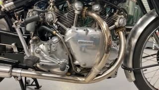 1949/1951 Vincent-HRD 998cc Comet/White Shadow Frame no. RC/1/8218 (Rear frame no. RC6464B) Engine no. F10AB/1A/3240 (Crankcase mating no. DD9 / DD9) image 4