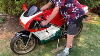 1997 Ducati 748 Biposto Frame no. ZDM748S*003869 Engine no. ZDM748W4*003888* image 4