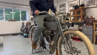 1910 Harley-Davidson 494cc Model 6A Frame no. none Engine no. 6136 image 4