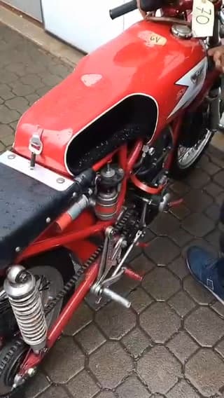 1963 Morini 249cc Bialbero Grand Prix Racing Motorcycle Frame no. unable to locate Engine no. 8 image 4